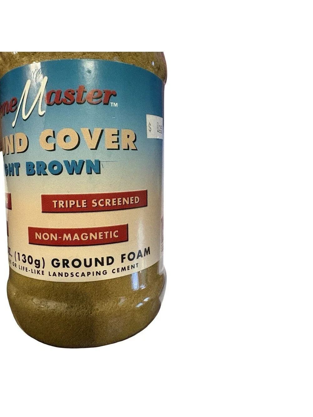 Model Railroad Scenery 4.6 oz. Ground Cover light brown Scenic Master